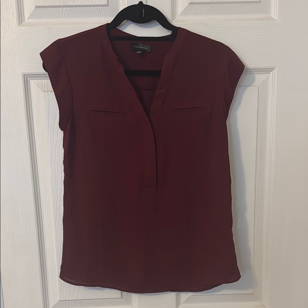 The Limited Women's Burgundy Top